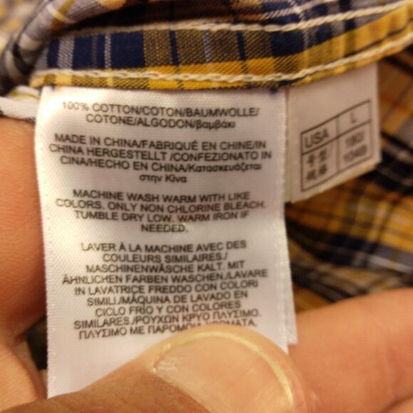 Brooks Brothers Regent shirt mens L Large multicolor plaid dress button long sl - Picture 7 of 8